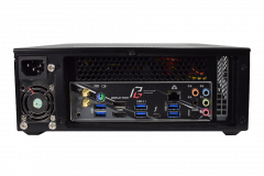 SiForce Cell Station - ITX Small Form Factor, Rear
