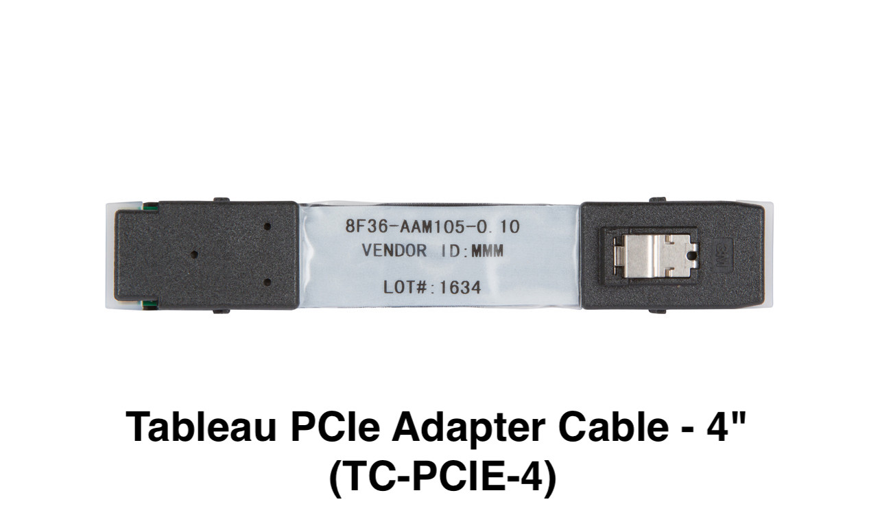 Picture of Tableau PCIe Adapter Cable - 4" (TC-PCIE-4)